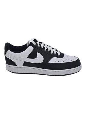 Nike Court Vision Low Mens Shoes Black White Retro Sneakers HM9862 001